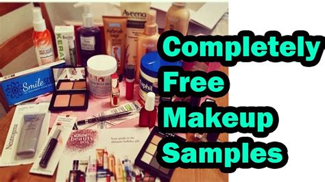 free makeup samples without participation.